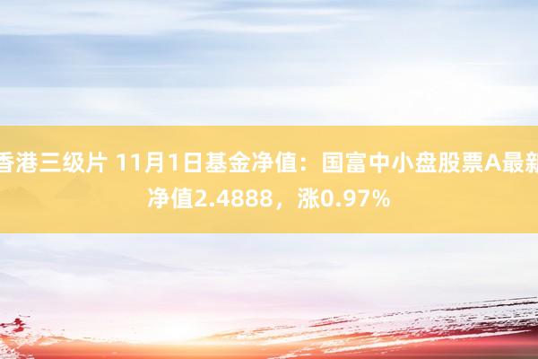 香港三级片 11月1日基金净值：国富中小盘股票A最新净值2.4888，涨0.97%