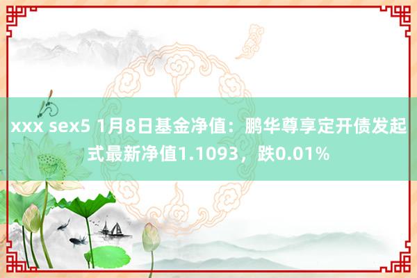 xxx sex5 1月8日基金净值：鹏华尊享定开债发起式最新净值1.1093，跌0.01%