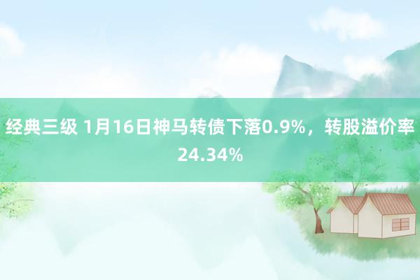 经典三级 1月16日神马转债下落0.9%，转股溢价率24.34%